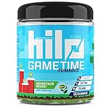 Hilo Gametime Gummies - Nootropic Energy and Focus Enhancer with Cognizin, Caffeine and Theanine - Mountain Magic Flavor, 80 Count