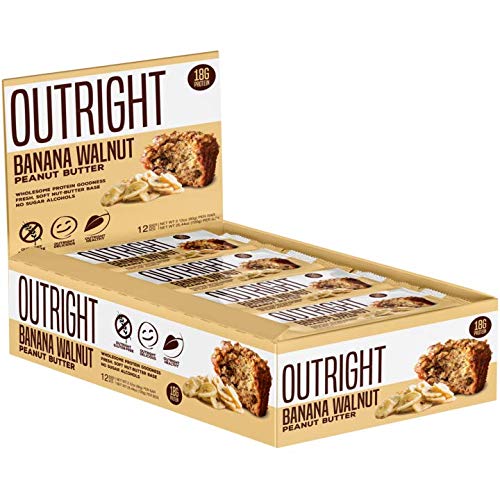 Outright Bar - Whole Food Protein Bar - 12 Pack - MTS Nutrition (Banana Walnut Peanut Butter)