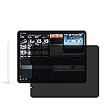 ARXON Privacy Screen Protector, Fully Removable, Anti-Glare, Scratch Resistant, Bubble-Free, Fingerprint-Proof for Apple iPad Pro 12.9 2018, iPad Pro 12.9 2020