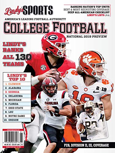 Lindy's Sports College Football National 2019 Preview ( Cover varies )