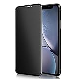 TECHO Privacy Screen Protector Compatible with iPhone 11 / iPhone XR (6.1"), [Full Coverage] [Edge to Edge] Anti Spy 9H Tempered Glass Screen Protectors Film [Easy Installation] [Full Screen] (2019)