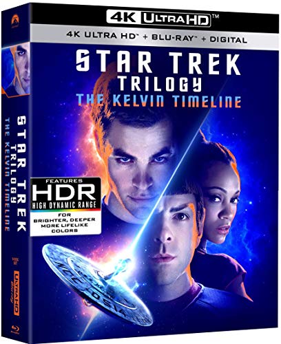 Book Cover Star Trek Trilogy: The Kelvin Timeline [4k UHD] [Blu-ray]