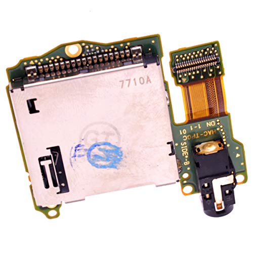 Deal4GO Replacement Game Cartridge Reader Tray for Nintendo Switch Game Card Slot Socket Board with Headphones Jack