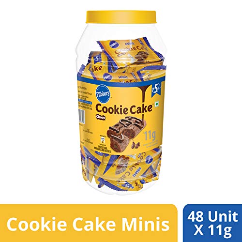 Pillsbury Cookie Cake Minis Jar, Choco, 528 g