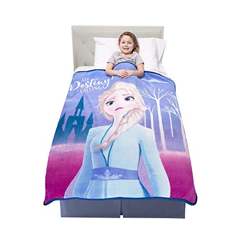 Franco Kids Bedding Super Soft Plush Throw, 46" x 60", Disney Frozen 2