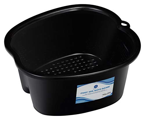 Foot Soaking Bath Basin â€“ Large Size for Soaking Feet | Pedicure and Massager Tub for At Home Spa Treatment | Callus, Fungus, Dead Skin Remover