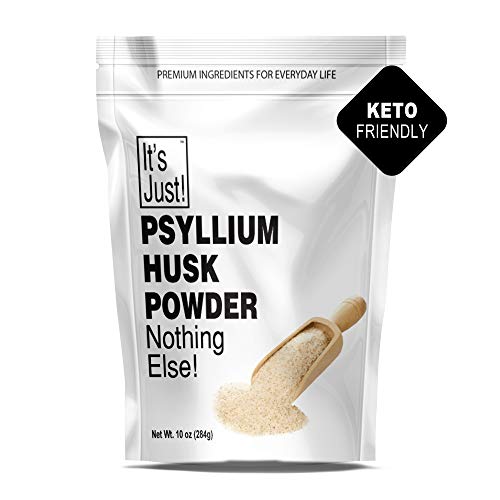 Book Cover It's Just - Psyllium Husk Powder, Non-GMO, Dietary Fiber, Keto Baking (10oz)