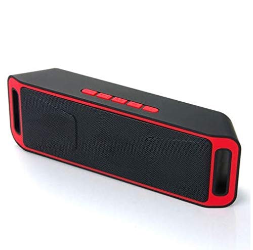 Rewy WC-208 Portable Wireless Bass Sound Bluetooth Speaker with FM | AUX/SD & USB Card Slot Compatible with All Mobile Phones,iOS & Windows Device (Assorted Colour)