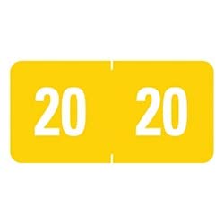 SMD67920 - Smead ETS Color-Coded Year Labels