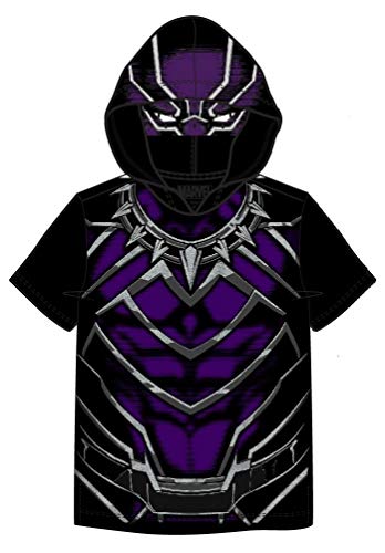 Marvel Avengers Little Boys' Hooded Tee with Mask