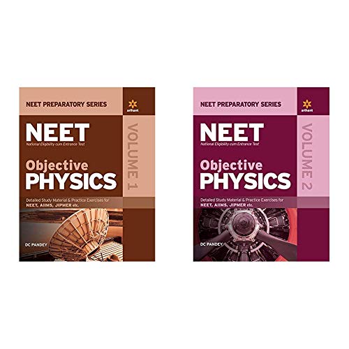 COMBO PACK OF OBJECTIVE NEET PHYSICS VOLUME 1 & 2 FOR 2020 EXAMINATION
