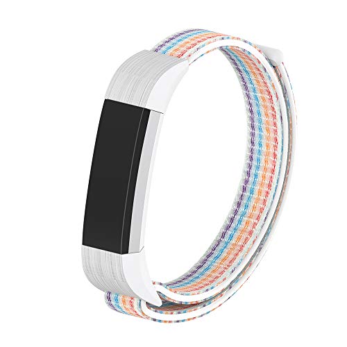 CosyZanx for Fitbit Alta Bands Fitbit Alta HR Soft Nylon Woven Sport Wristbands for Men Women Lightweight Replacement Straps Accessories for Fibit Alta HR Fitbit Ace Fitness Tracker