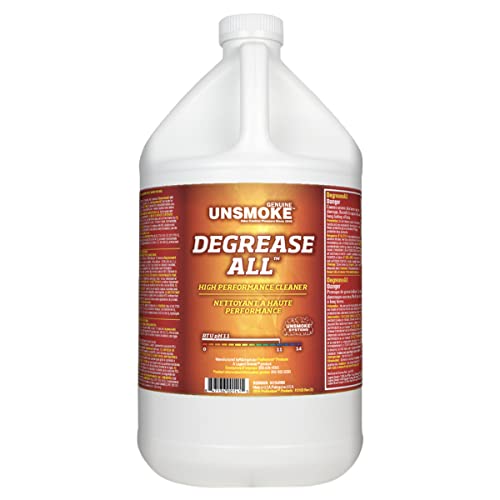 PRORESTORE Unsmoke Degrease-All Professional Cleaner Degreaser, High Performance Concentrate, Removes Greasy Soils and Smoke Residue, 1 Gal. (161251000)