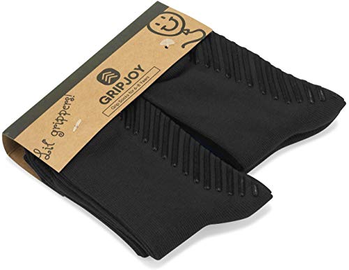 Gripjoy Lil' Grippers Grip Socks for Infants Toddlers Babies Kids Boys Girls 4pk