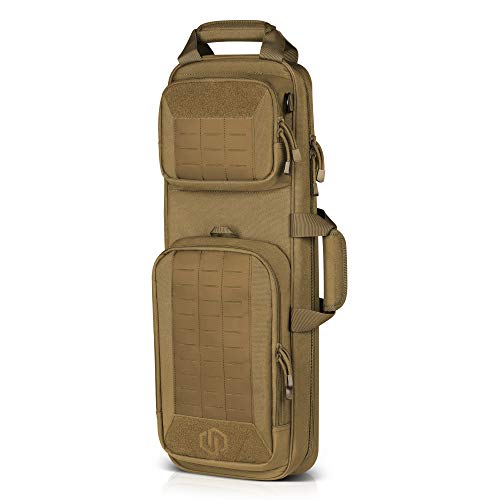 Savior Equipment Urban Takedown Bag Backpack Survival Gun Transportation Case Sling Pack, Deluxe Carrying Handle, w/Shoulder Straps Included, Additional Storage Compartments