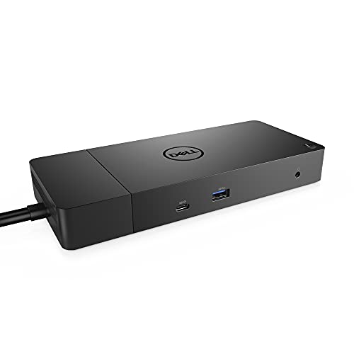 Book Cover Dell WD19 180W Docking Station (130W Power Delivery) USB-C, HDMI, Dual DisplayPort, Black
