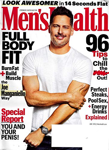 Men's Health Magazine (June, 2019) Joe Manganiello Cover