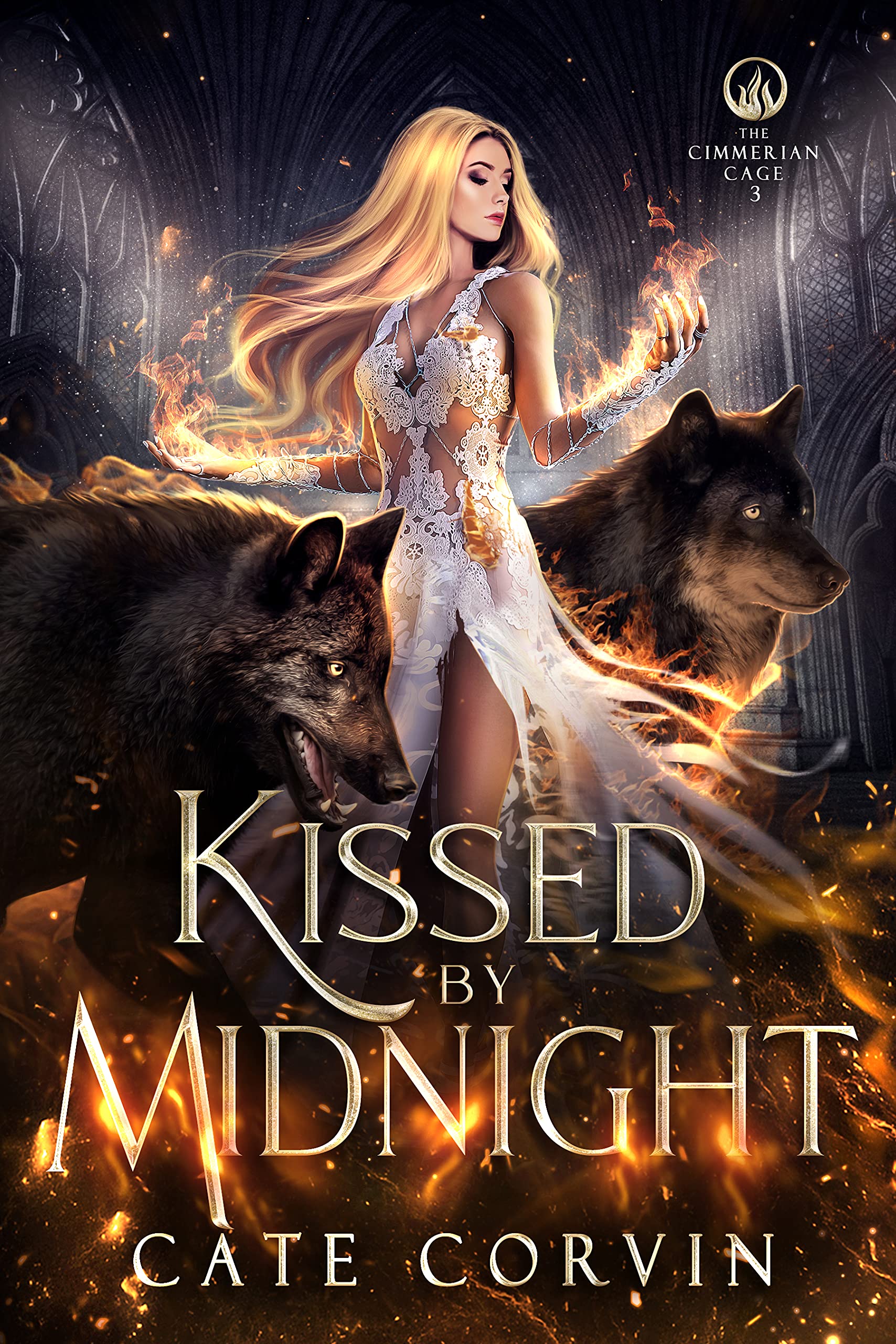 Book Cover Kissed by Midnight (The Cimmerian Cage Book 3)