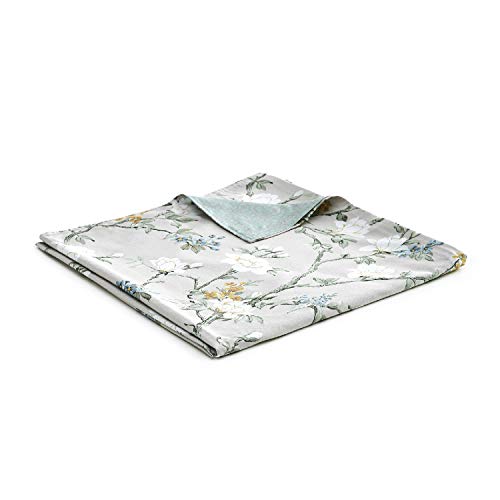 YnM Cotton Duvet Cover for Weighted Blankets (Magnolia, 48''x72'')