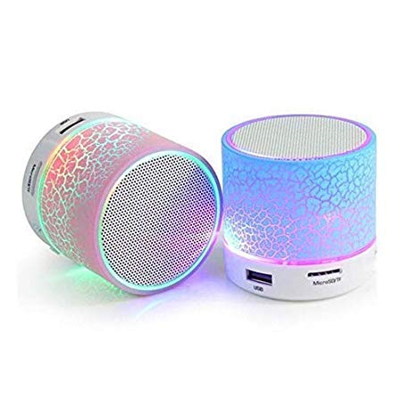 Music World EASYSHOPEE S10 Mini Wireless Portable Plastic Bluetooth Speakers with TF Card Hi-fi MP3 Music Player Subwoofer Home Audio for All Android and Apple Devices (Multicolour)