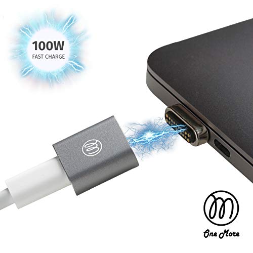 OneMore USB C Adapter,Type C Connector, Square(Gray)