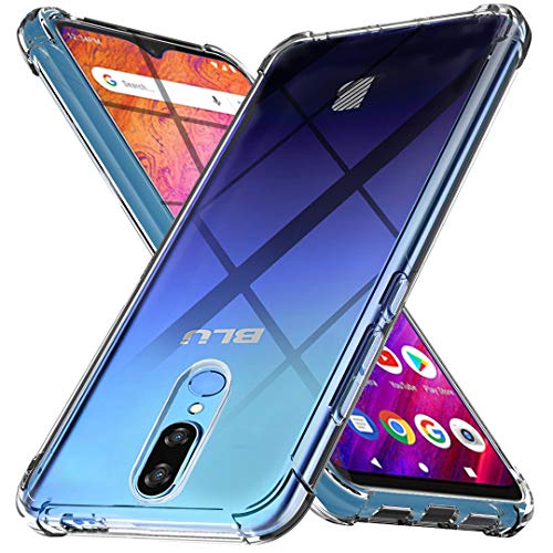 Ferilinso Case for BLU G9,Ultra [Slim Thin] Scratch Resistant TPU Rubber Soft Skin Silicone Protective Case Cover for BLU G9 Case (Clear)