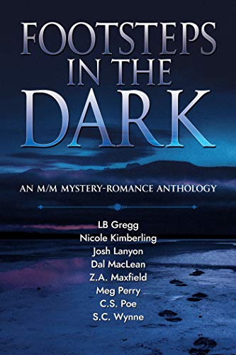 Book Cover Footsteps in the Dark: An M/M Mystery Romance Anthology