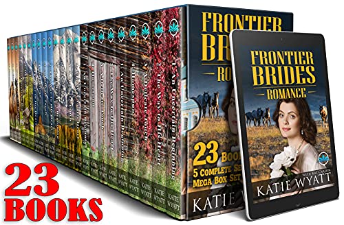 Book Cover Frontier Brides Romance 23 Books 5 Complete Series (Mega Box Set Series Book 12)