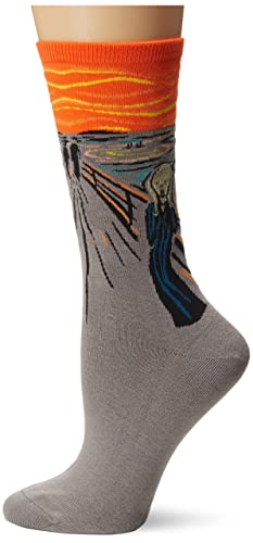 Hot Sox womens Artist Series Crew Socks | the the Scream