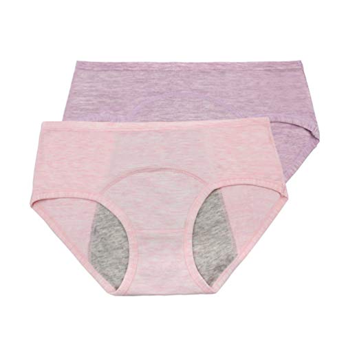 Phennie's Girls Menstrual Period Panties Teens Bamboo Viscose Fiber Leakproof Underwear Women Postpartum Briefs Multi Pack