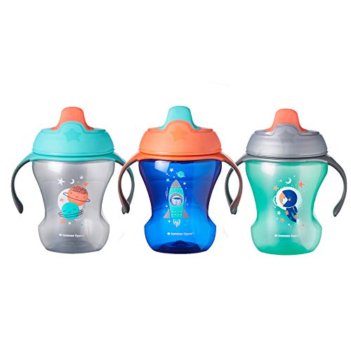 Tommee Tippee Infant Trainer Sippee Cups, Boy - 7+ months, 8oz, 3 pack