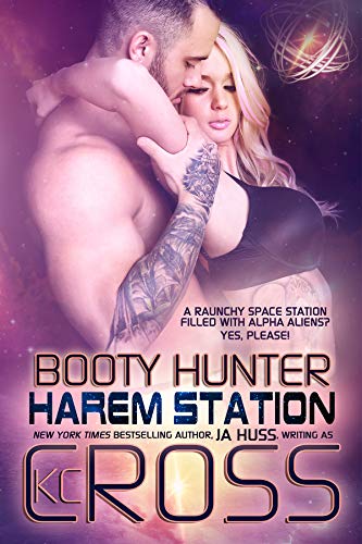 Book Cover Booty Hunter: Sci-Fi Alien Romance (Harem Station Book 1)