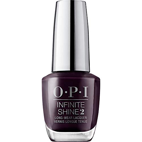 OPI Infinite Shine 2 Long-Wear Lacquer, Good Girls Gone Plaid, Purple Long-Lasting Nail Polish, 0.5 fl oz