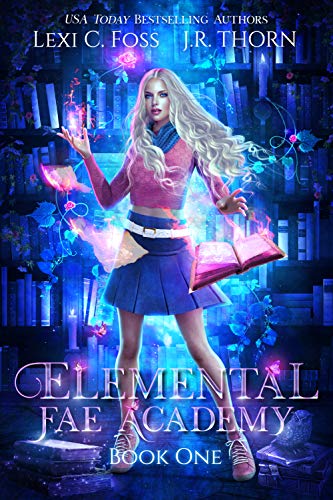 Book Cover Elemental Fae Academy: Book One: A Reverse Harem Paranormal Romance