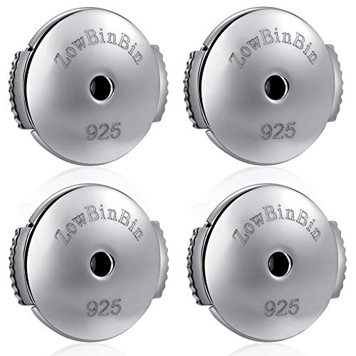 Earring Backs Earring Backs Locking Earring Backs Secure Earring Backs for Studs Sterling Silver Hypoallergenic Earring Backs Stud Earring Backs Safety Earring Backs Replacement Posts Earring Backs