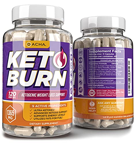 Extreme Keto Burn Advantage - 1365 MG Ultra Fast Keto Boost, Pure Pills, 9 Ketosis Natural Herbs, Manage Cravings Fast, Utilize Fat for Energy, Perfect Exogenous Ketones, Slim Diet, Garcinia Cambogia