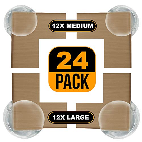 TinyPatrol 24 Baby Caring Corner Guards Baby Proofing [Safer Environment and Peace of Mind] Edge Furniture Protector - Easy Set-up 3M Stickers for Tables, Chairs, Cabinets [Baby Safety]