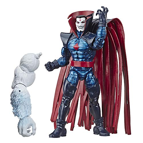 Marvel Classic Hasbro Legends Series 6" Collectible Action Figure Mister Sinister Toy (X-Men/X-Force Collection) – with Wendigo Build-A-Figure Part, Brown/A