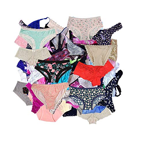 YiRing Underwear Women Varity of Underwear for Women Pack Briefs Thongs Boxer Lacy Panties 10 Pack 20 Pack
