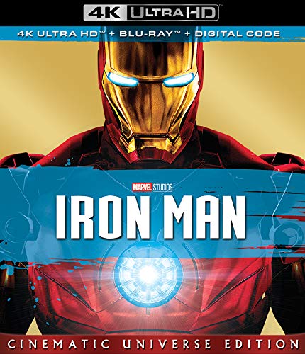 Book Cover IRON MAN [Blu-ray]