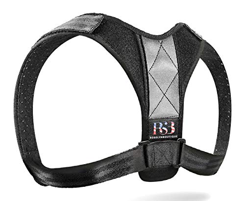 Posture Corrector for Men Women - Adjustable Shoulder Brace for Posture Correction and Alignment - Invisible Thoracic Back Brace - Universal Size 32"-45"