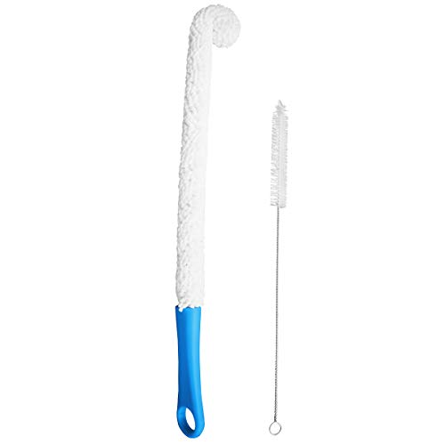 Water Bottle Cleaning Brush with Handle and Straw Cleaning Brush for Gallon Water Bottle, Cleans Sports Bottles, Straws Baby Bottles