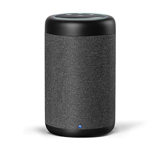 Book Cover GGMM D7 Portable Speaker for Amazon Echo Dot 3rd Gen, Battery Power Supply 7 Hours Playtime, Increasing The Original Volume, Premium 360Â° Sound, Black (Dot Not Included)(Previous Version)