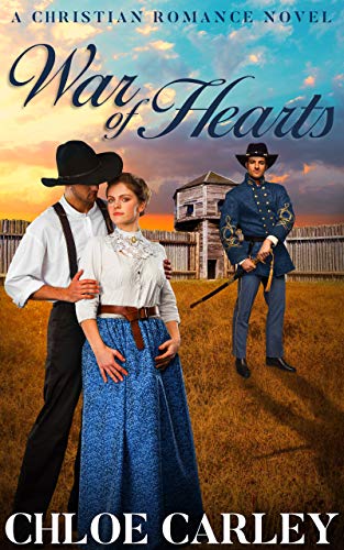 Book Cover War of Hearts: A Christian Historical Romance Novel
