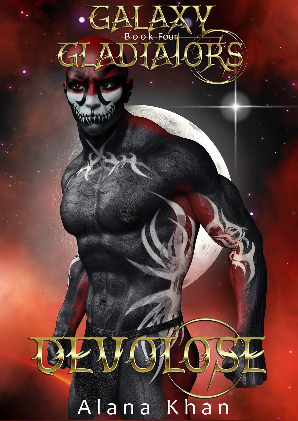 Book Cover Devolose: A Dark Protector Sci-Fi Alien Romance (Galaxy Gladiators Alien Abduction Romance Series Book 4)