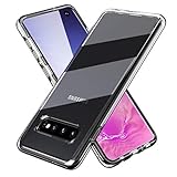 EFFENX Samsung Galaxy S10 Case - Clear Stylish Thin Slim Anti-Yellow Anti-Scratches Shockproof Drop Protection Case Clean 5 Series for Samsung S10 Phone (Transparent)