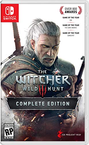 Book Cover Witcher 3: Wild Hunt - Nintendo Switch