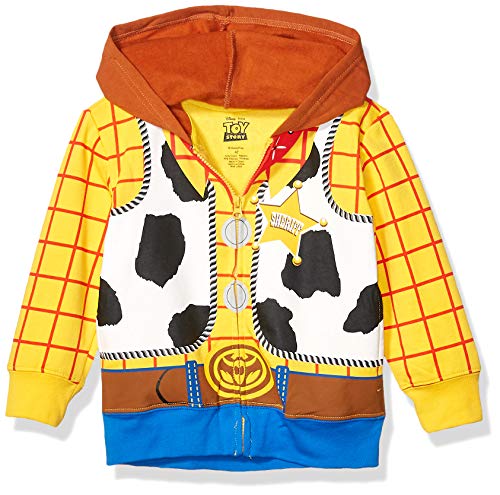 Disney Boys' Toddler Sheriff Woody Toy Story Costume Hoodie