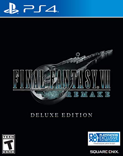 Book Cover Final Fantasy VII Remake - PlayStation 4 Deluxe Edition