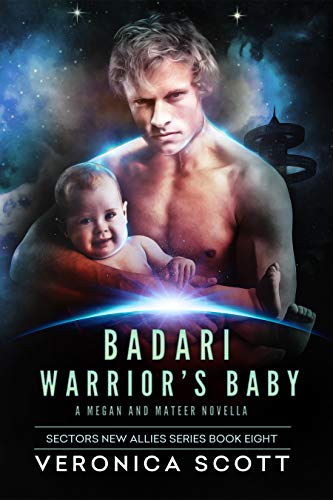 Book Cover Badari Warrior's Baby (Sector New Allies Series Book 8)